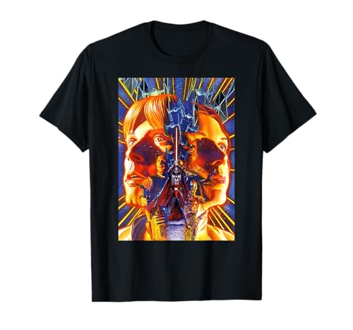 T-shirt Star Wars Luke and Leia Face Off coupe confortable coton