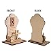 Wooden Pet Tombstone Monument Personalized Pet Memorial Stone Weather Resistant Garden Decoration Comfortable Gift