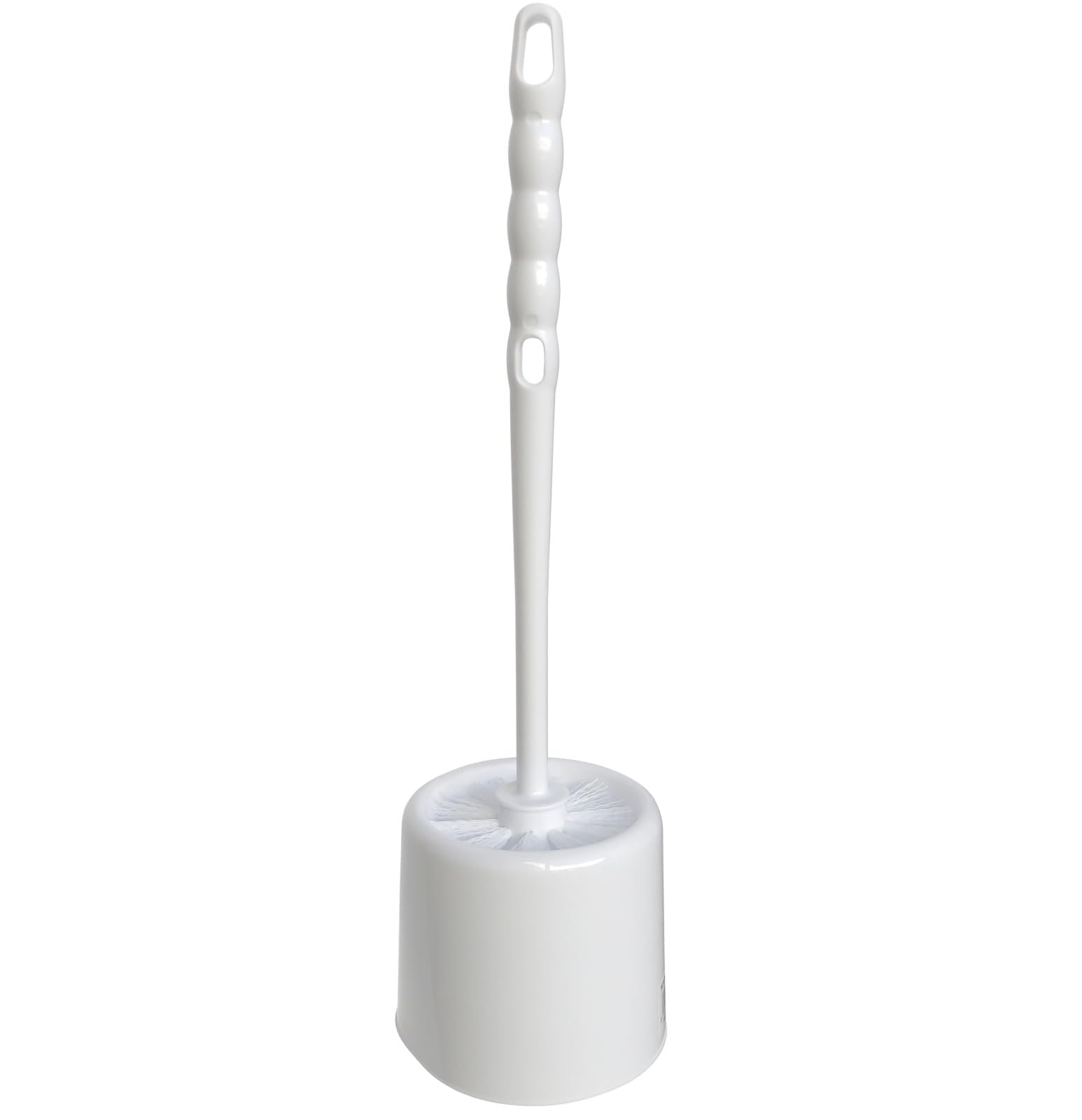 CFS 36719700 Toilet Bowl Brush with Hideaway Holder, 16", 14.5" Height, 3" Width, Polypropylene, White