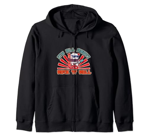 Sushi rock n roll sushibar sashimi yummi sushi Zip Hoodie