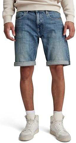 G-Star RAW Herren Mosa Shorts, Blau (Faded Monsoon D24430-D498-G564), 27
