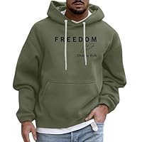 Freedom Hoodies 31 Years Charlie Kirk Sweatshirt Army Green
