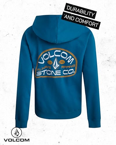 Image of Volcom Boys Hoodie - Long Sleeve Pullover Graphic Hoodie Sweatshirt - Warm Casual Hoodies for Boys (8-20)