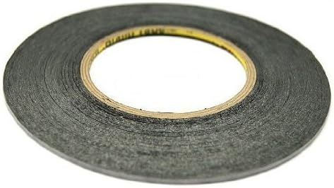 3mm wide 3M Sticker Adhesive double sided glue sticky tape For LCD Touch Screen glass panel display replace repair fix, Diameter about 15cm