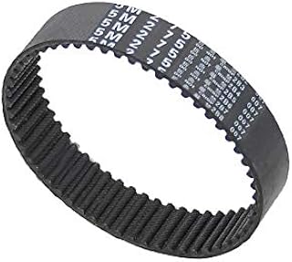 WYanHua-Timing Belt 1Pcs HTD 5M-250 to 5M-300, Closed Loop Timing Belt, Synchronous Belt Black Rubber Width 15mm Pitch 5mm, Quality Replacement Parts (Length : 5M 285mm, Width : Width 15mm)