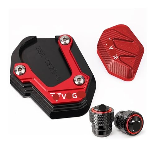 Bouchons valve pneu et prolongateur béquille moto haut de gamme pour DS625X DSX 625 2023-2025