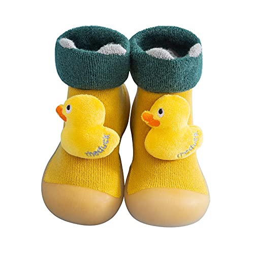 Baby Shoes for 17 Months Infant Boys Girls Socks Shoes Soft Slipper Shoes Non-Slip Prewalkers Walking Shoes Toddler Sneakers Flat Medical Professional Shoe Medical Service Shoe Moccasin Monk Strap