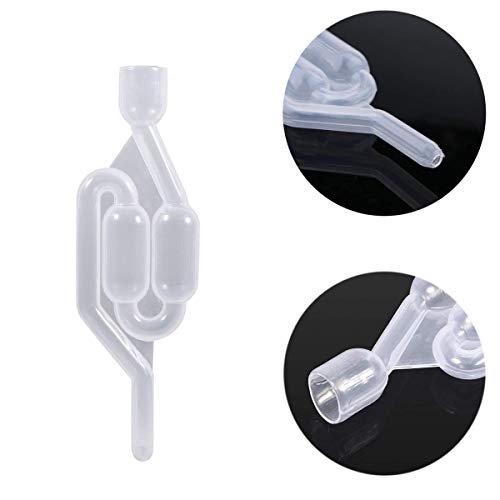 Osuter 5PCS Plastique Barboteur avec Bouchon, Bonde de Fermentation Airlock pour Vinification Bière Fermentation - Image 4