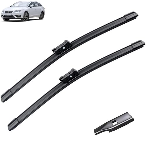 Balais d'essuie-glace Seat Leon 5F essuyage parfait sans trace de 26 et 16 pouces