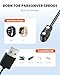 Parsonver [2-Pack Smart Watch Charger for SPROD1, Magnetic USB Charging Cable for Smartwatches with 2-pin 2.5mm Cable, Compatible with P22, LW31, LW45, D10, N29, i13, Y20GT, i18, P58, H76, I22, P25