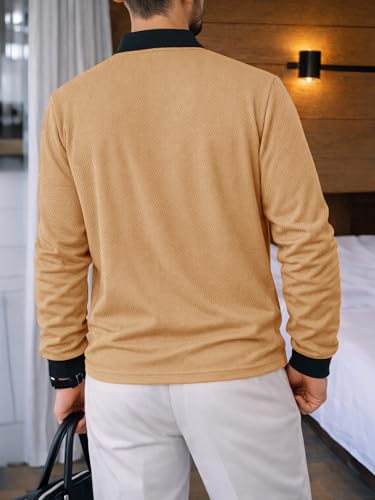 Image of Noble Monk Men's wear Full Sleeve Regular fit Polo t-Shirt