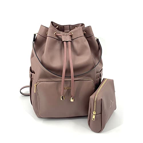 Niceaces DARA Tennis & Pickleball Bag with Clutch, Mauve