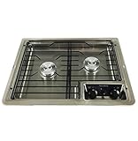 DOMETIC 50214 RV 2-Burner Propane Cooktop