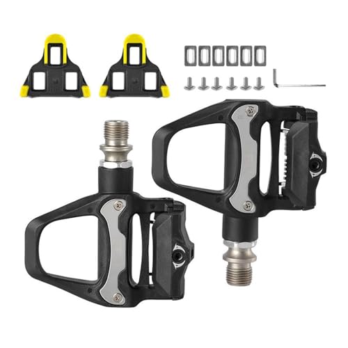 Pedales de bicicleta con pedales de clic CNC para bicicleta de carretera, pedales universales compatibles con plataforma SPD (SPD)