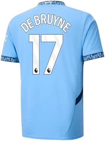Pro Soccer Specialists Kevin de Bruyne 17# City Home Jersey 2024