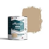 Montage Signature Interior/Exterior Eco-Friendly Paint, Wheat Ridge, Low Sheen, 1 Gallon