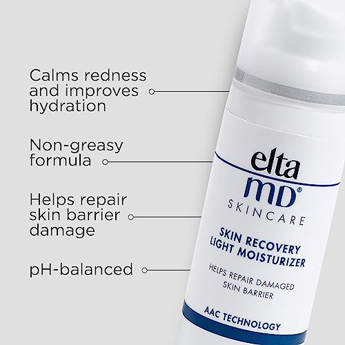 image for EltaMD Skin Recovery Light Face Moisturizer for Dry Skin, Oil Free Hyd