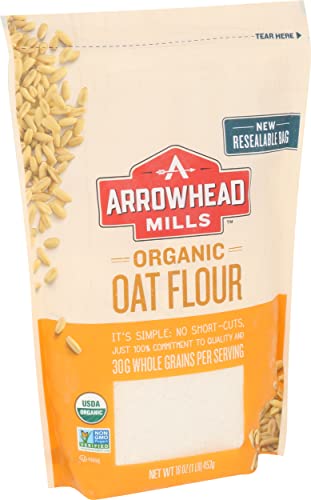 Arrowhead Mills Flour Oat Organic, 16 Oz #TOP4