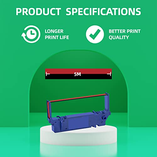Paquete 36 cintas compatibles para impresora Star SP700 miniatura 2