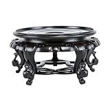Oriental Vase Stand/Flower Pot Vase Plastic Base Stand - Stone Aquarium Fishbowl Teapot Base, Stone