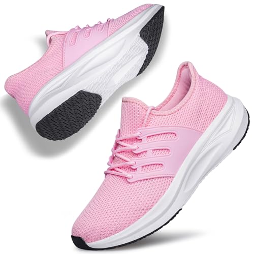 CASOSTELLY Women's Walking Shoes Non Slip Lightweight...