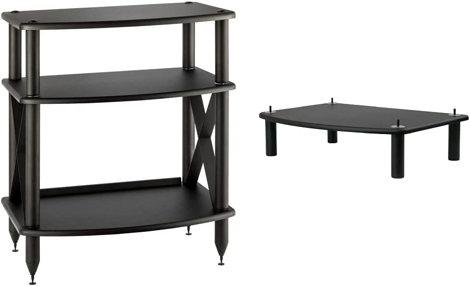 Amazon.com: Pangea Audio Vulcan TT Turntable Stand and Add-on Shelf ...