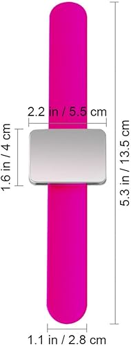 Miniatura 5 de FOMIYES Correa de muñeca de silicona para peluquería, pulsera magnética Bobby, pulsera de pasador de costura, soporte magnético de hierro para