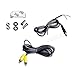 XTRONS Car Front View Forward Camera for Parking Monitor Non Mirror Image Without Lines