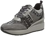 Photo Gallery geox d zosma b, sneakers donna, grigio (dk grey), 40 eu