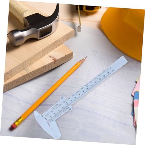 Calibradores Vernier Plásticos 4 Piezas Multi Color miniatura 5