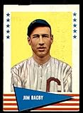 1961 Fleer #92 Jim Bagby Miscut Indians