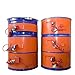 Silicone Metal Oil Drum Heater 30-100℃ Pail Barrel Heater, Industrial Blanket Bucket Heater with Thermostat, Flexible Temperature Control(20L 200 * 860MM 800W)