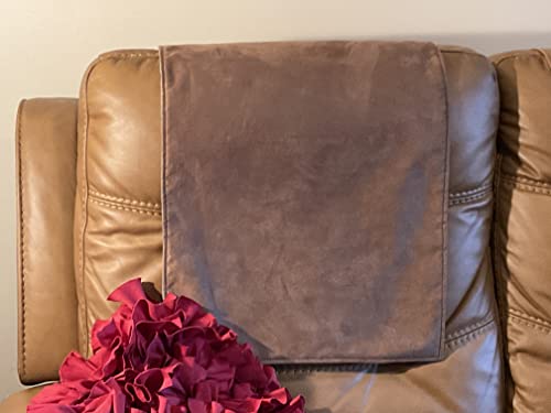 New.brown Microfiber Headrest Cover For Furniture Slipcover Furniture Protectors Sofas Loveseats Recliner Chairs Office Chair Rv’s Home Decor.by: Bittlemen Furniture Co. #TOP1