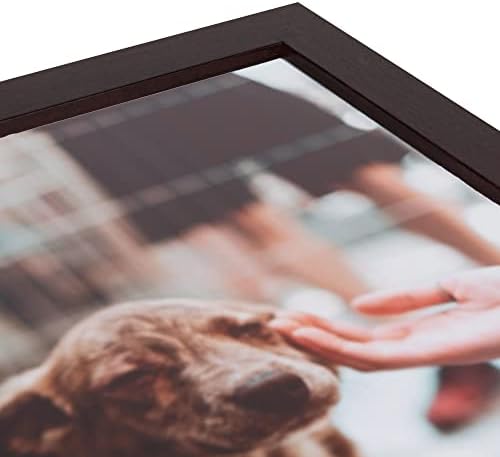 ArtToFrames 18x30 inch Classic Mahogany Frame Picture Frame, 2WOMFRBW26039-18x30 - 3