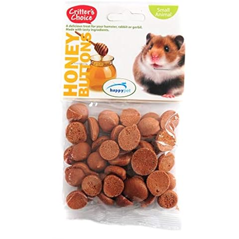 Critters Choice Small Animal Honey Buttons 40g Cover