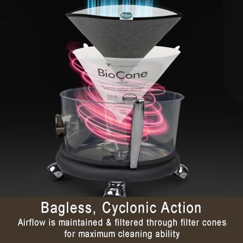 Filter Queen Majestic Surface Cleaner, Bronze, Canister Vacuum with Bagless Cyclonic Action, The Ultimate All-in-One Cleaning Machine - 4