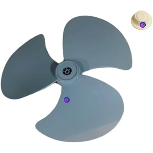 Fans Leaf,Suitable for All Model(400mm sweep) Table fan, Pedestal fan and Wall fan,The pack inside 1 number Leaf and 1 number Leaf lock Nut.