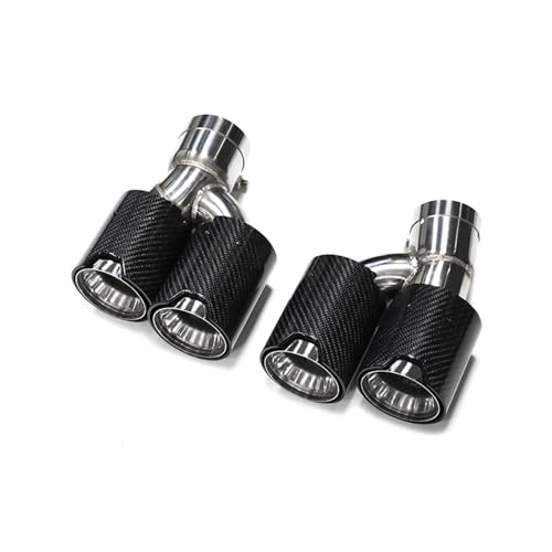 Quatre Embouts d'Échappement en Carbon Fiber pour BMW Série 5 G30 G31