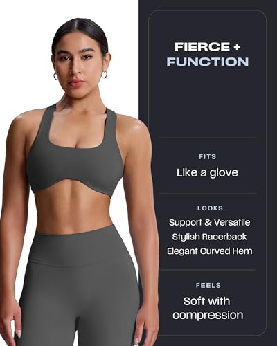 Image of Aoxjox Define Sculpt Racerback Sports Bra