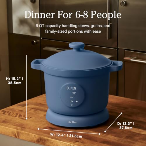Our Place Dream Cooker, 6 Qt Ceramic Nonstick Pressure Cooker & Multicooker - Image 2