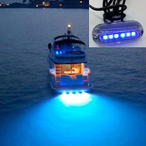 RuleaxAsi 12 V 6LED Luzes de popa do barco LEVOU Luz para Iluminação Natação Pesca Iate Condução Nav