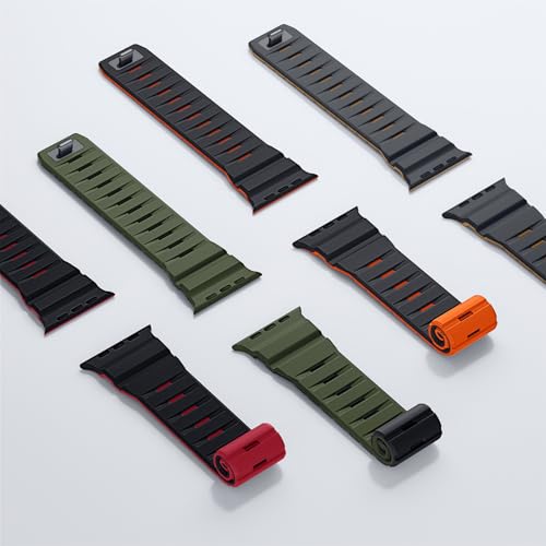 Bandletic Magnetic Silicone Compatible with Apple Watch Bands Men by Bandletic - Used condition - Image 7