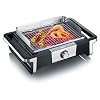 SEVERIN Senoa Boost PG 8113 Elektrische grill voor binnen en buiten, tafelgrill met snelle grillstart tot 500 °C…