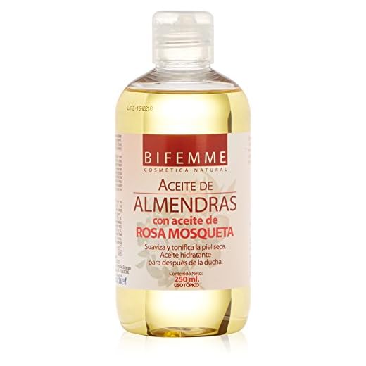 Bifemme Aceite de Almendras con Aceite de Rosa Mosqueta - 250 ml