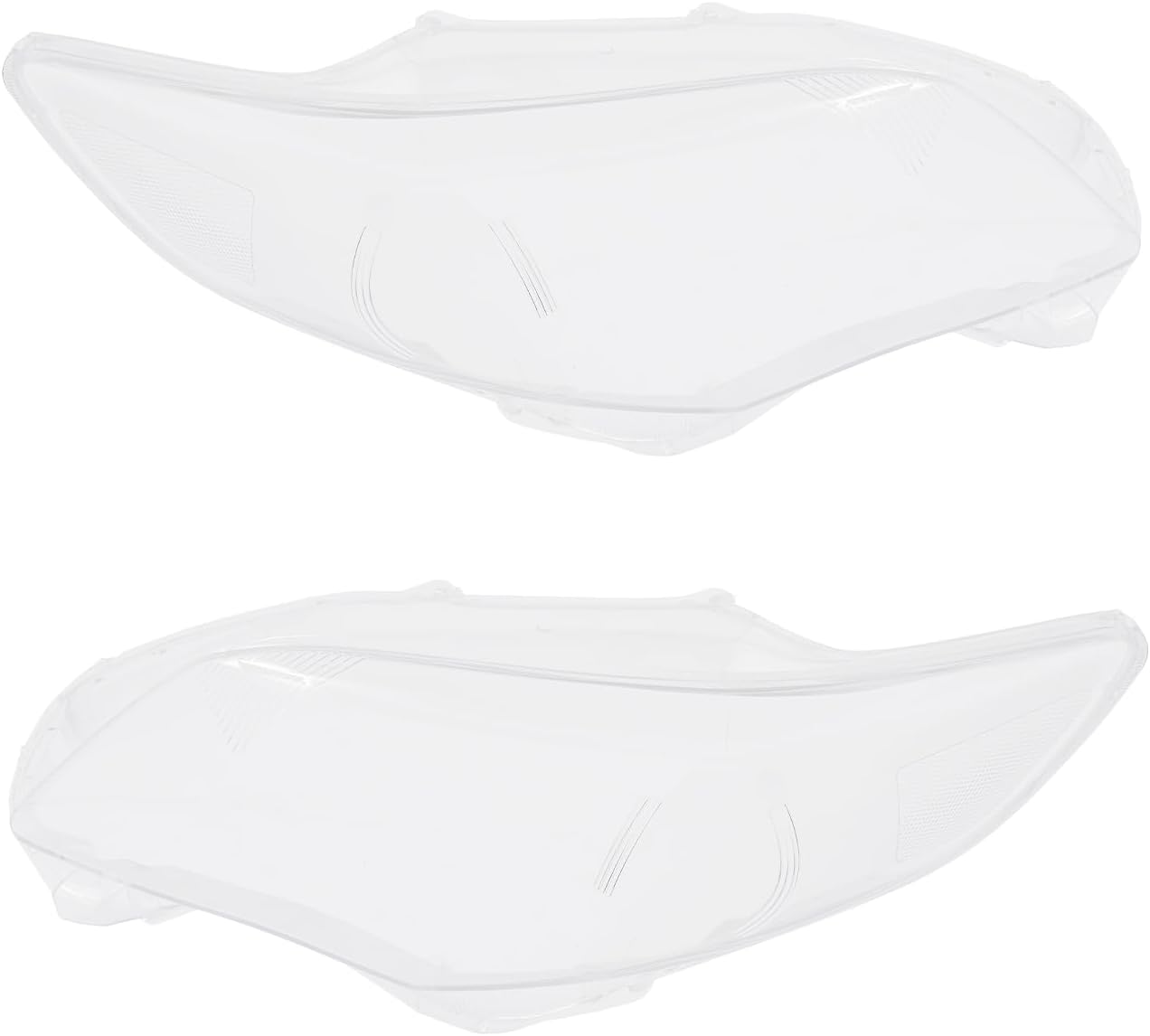 A Pair of Front Headlight Covers for Toyota Corolla 2011 2012 2013 Left Driver and Right Passenger Side Headlight Covers Headlamp Lens Covers