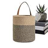 deco murale panier osier Nombreuses possibilités de rangement : ce panier mural tressé sert d'organisation polyvalent pour la décoration de la maison et offre une solution de rangement élégante pour le salon, la chambre ou la cuisine. Il allie utilité et attrait esthétique dans différentes pièces et assure une décoration d'intérieur attrayante grâce à sa fonction décorative.