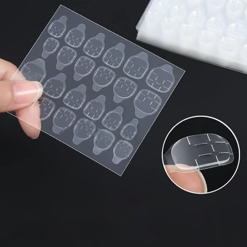Image of ZOONA 24PCS Everlasting French Nails Artificial Nails Art Set| Lightweight & Long Lasting| Easy To Use| Quick Fix For Festivals & Special Occasions (flat11111)