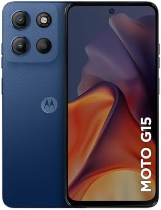 Smartphone Motorola Moto g15-128GB 12GB (4GB RAM+8GB Ram Boost) e...