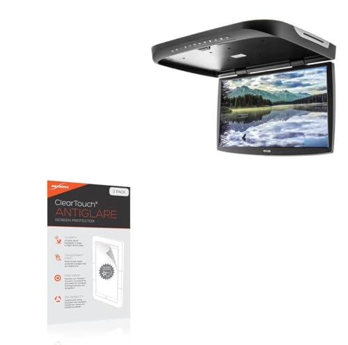 BoxWave Screen Protector Compatible with Accele AXFA22HDMI - ClearTouch Anti-Glare (2-Pack), Anti-Fingerprint Matte Film Skin