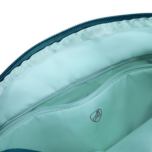 Travelon Anti-Theft Roam East/West Crossbody, Capri Blue, 10.25”W X 8”H X 2.5”D by Travelon - Image 7